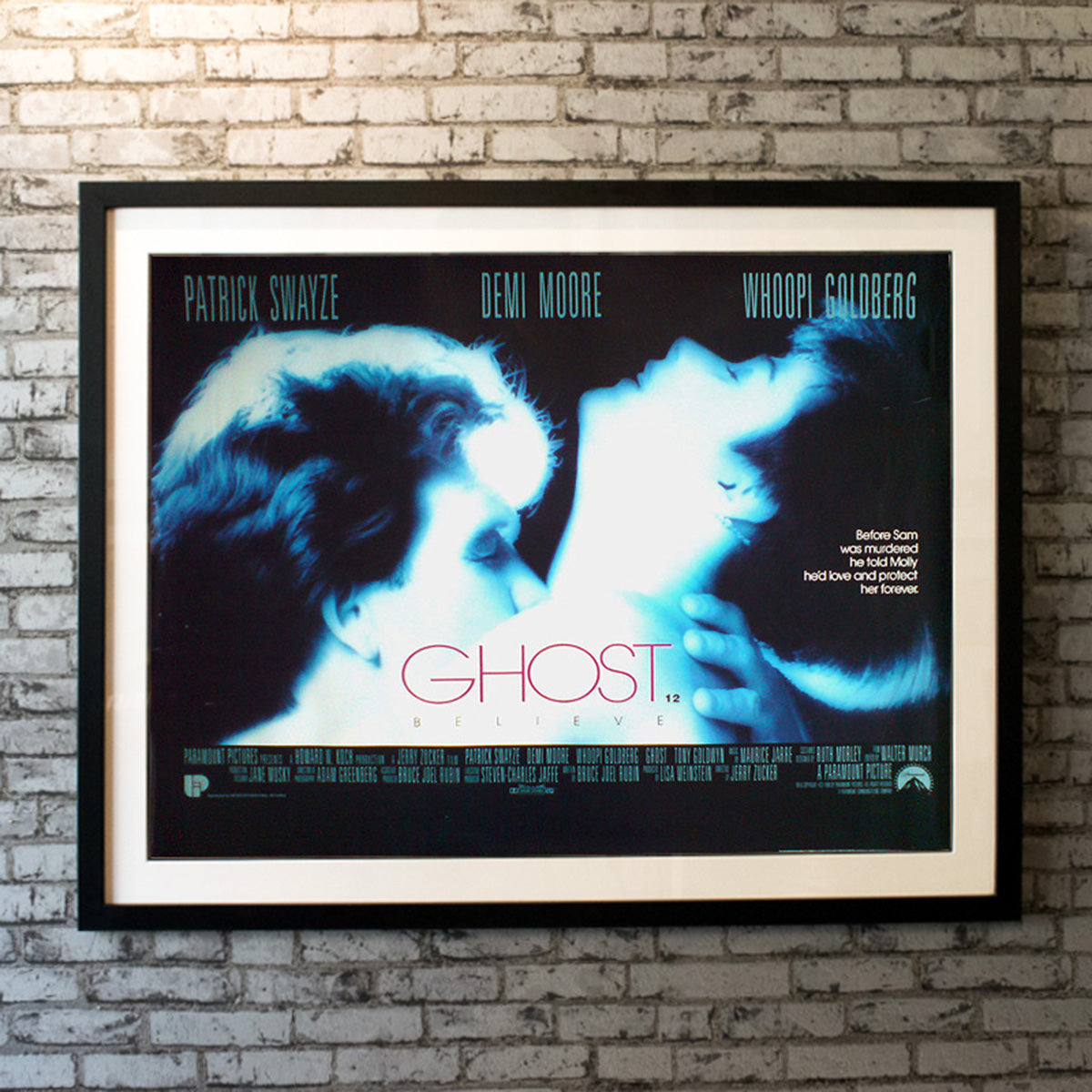 Original Movie Poster of Ghost (1990)
