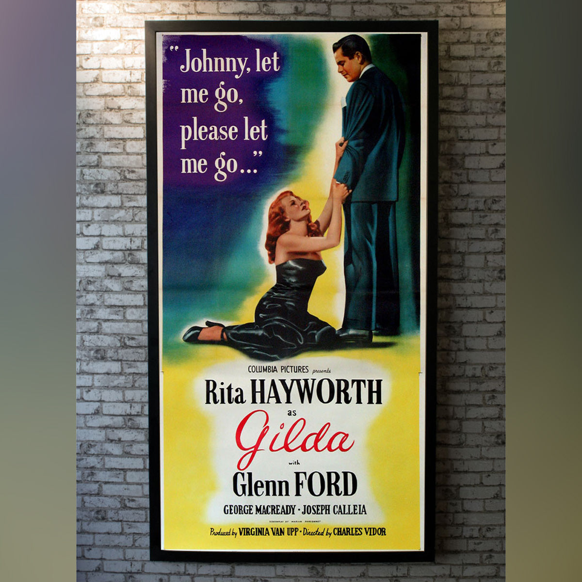 Original Movie Poster of Gilda (1950R)