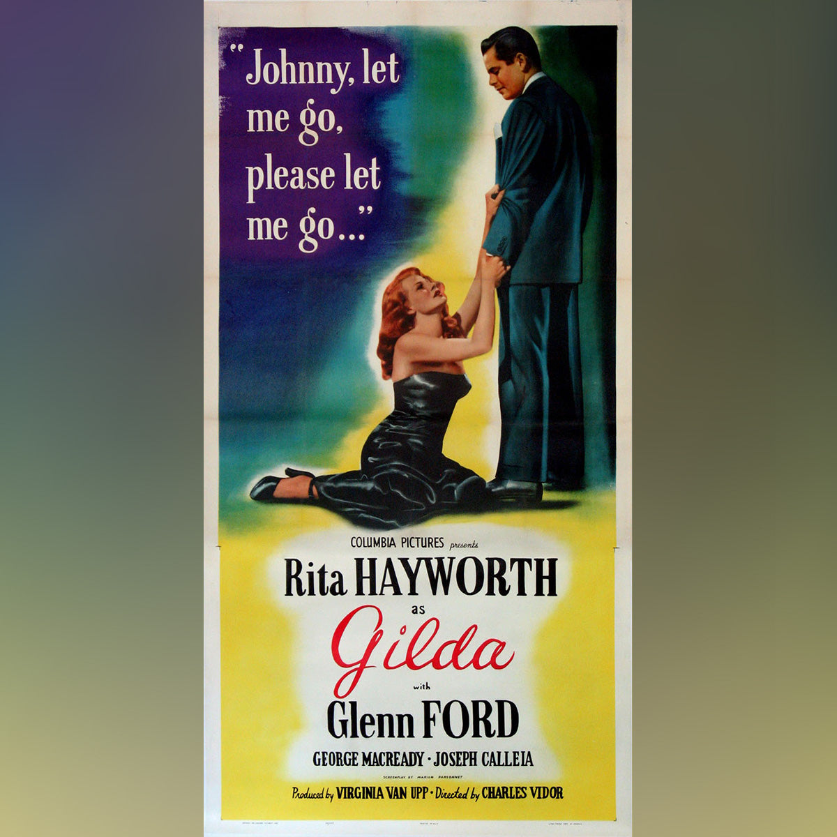 Original Movie Poster of Gilda (1950R)