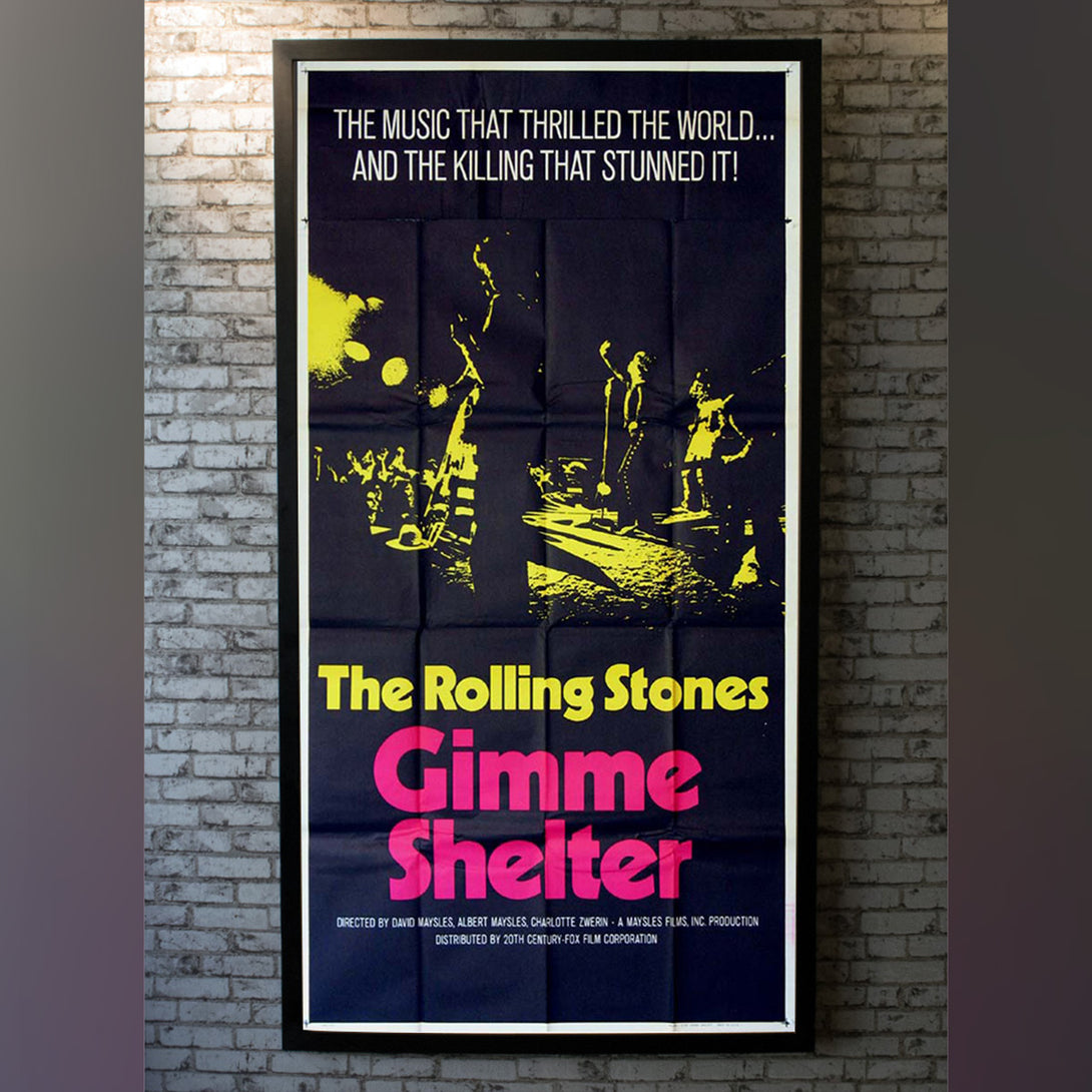 Original Movie Poster of Gimme Shelter (1970)