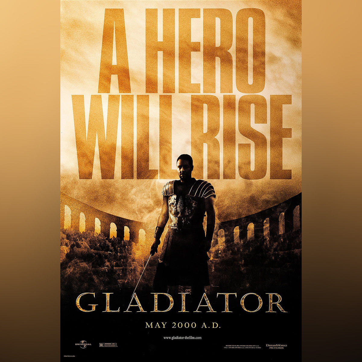 Original Movie Poster of Gladiator (2000)