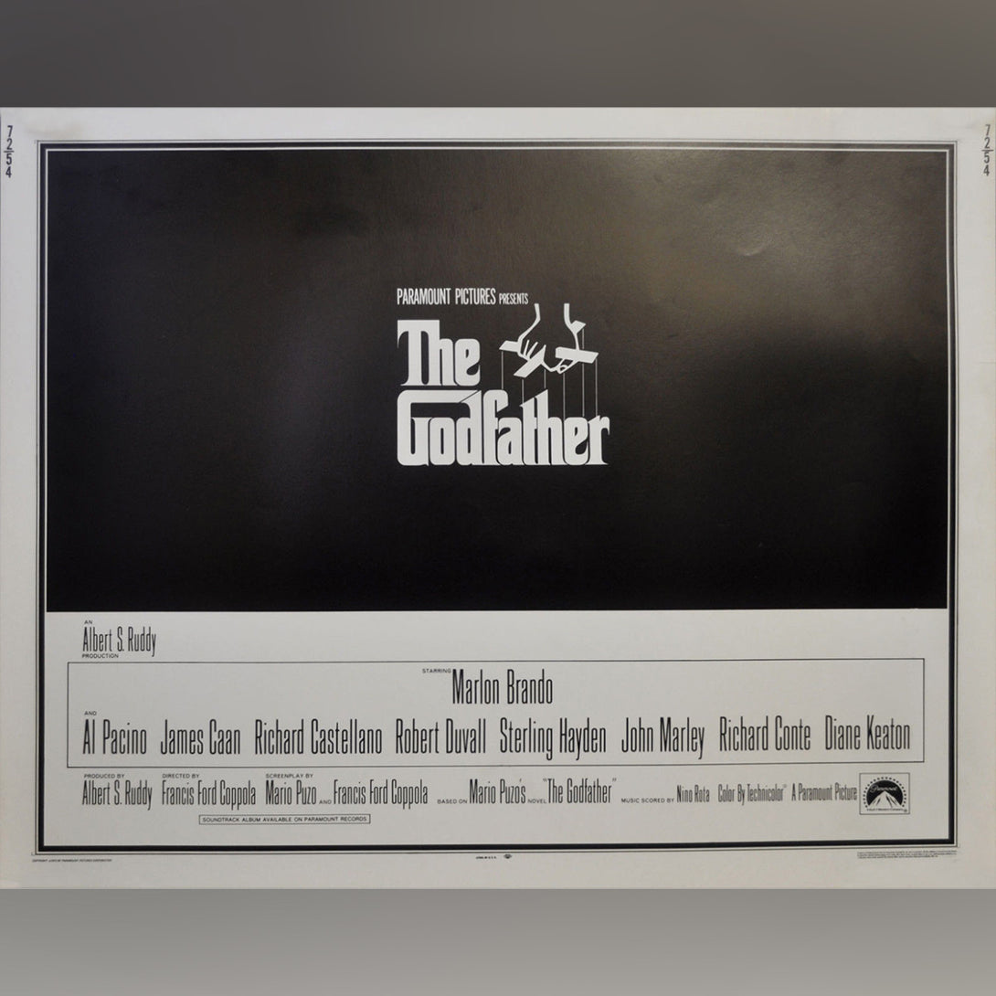 Original Movie Poster of Godfather, The (1972)