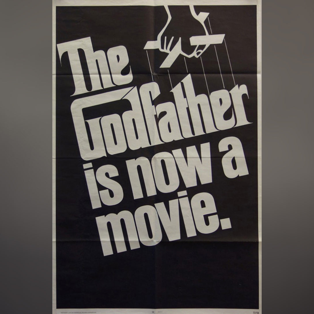 Original Movie Poster of Godfather, The (1972)