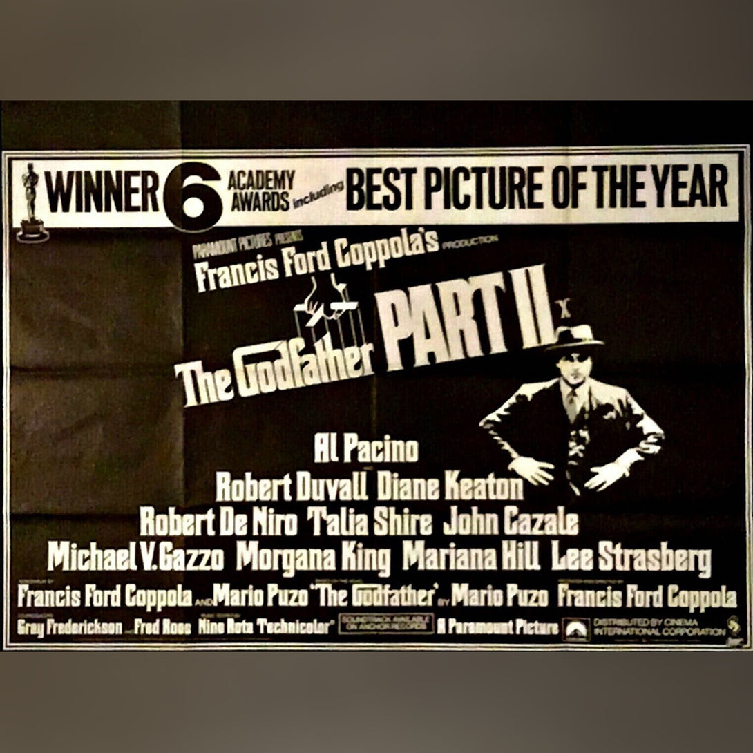 Original Movie Poster of Godfather Part II, The (1974)