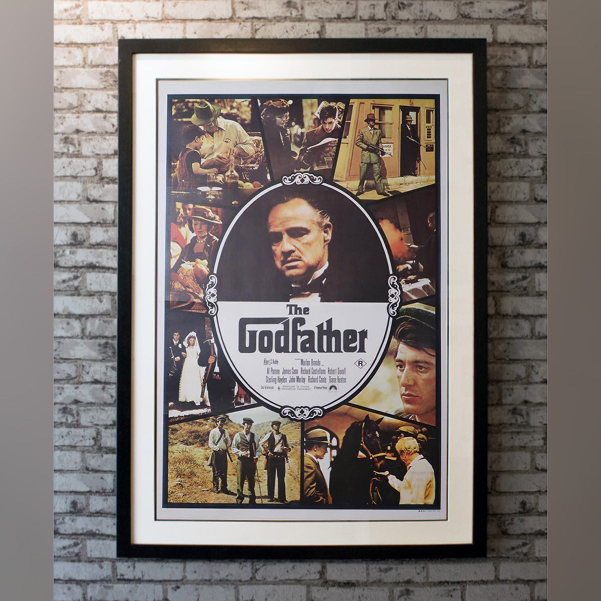 Original Movie Poster of Godfather, The (1972)