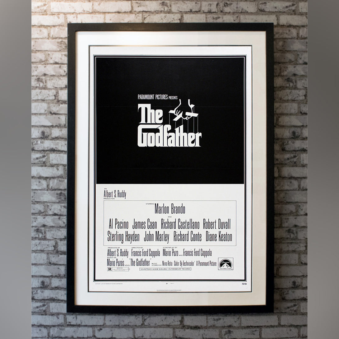 Original Movie Poster of Godfather, The (1972)