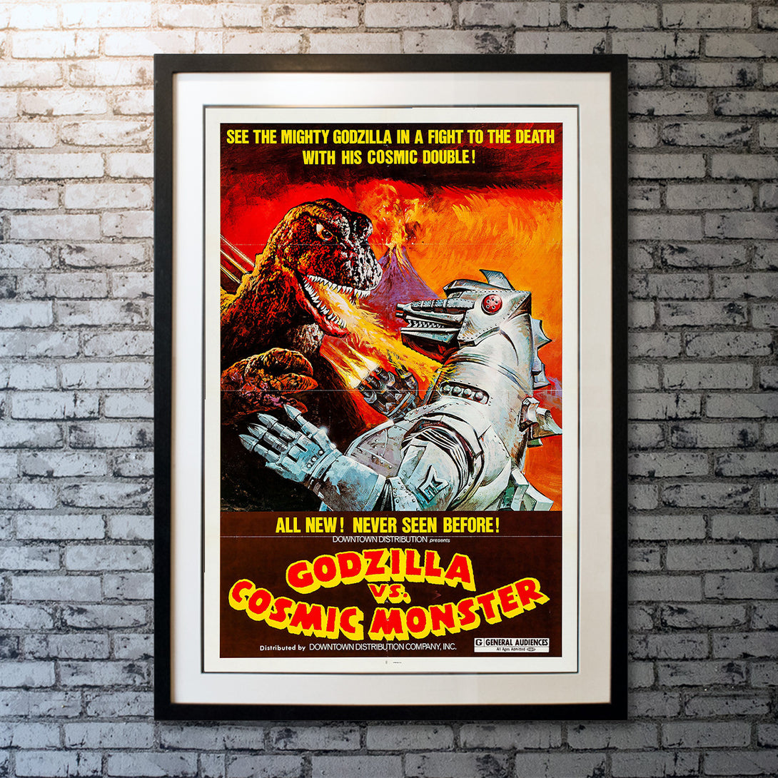 Original Movie Poster of Godzilla Vs Cosmic Monster (1974)