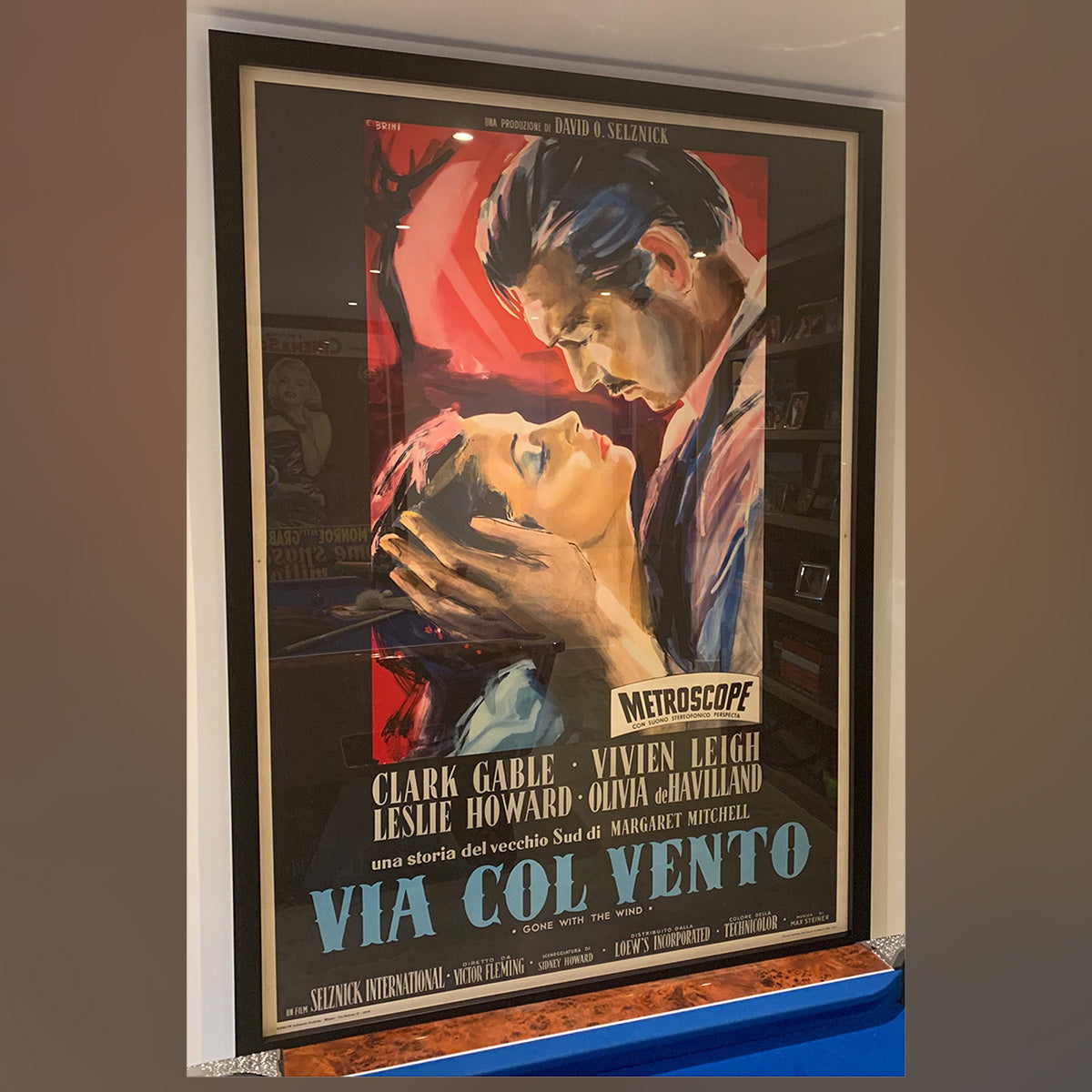 Original Movie Poster of Gone With The Wind (1956R)