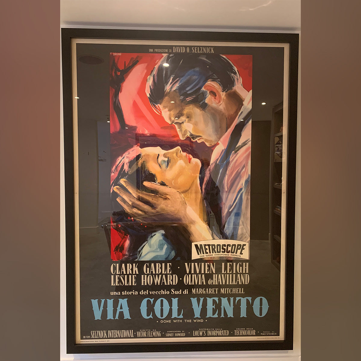 Original Movie Poster of Gone With The Wind (1956R)