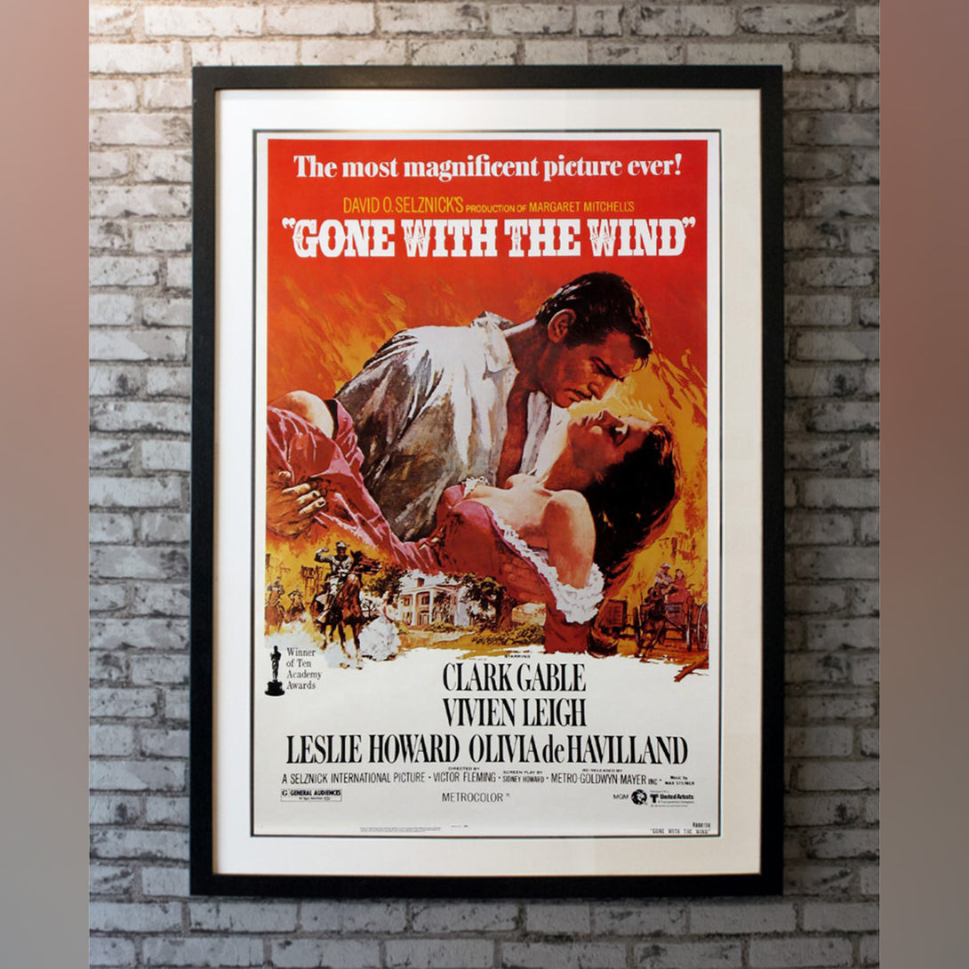 Original Movie Poster of Gone With The Wind (1980R)