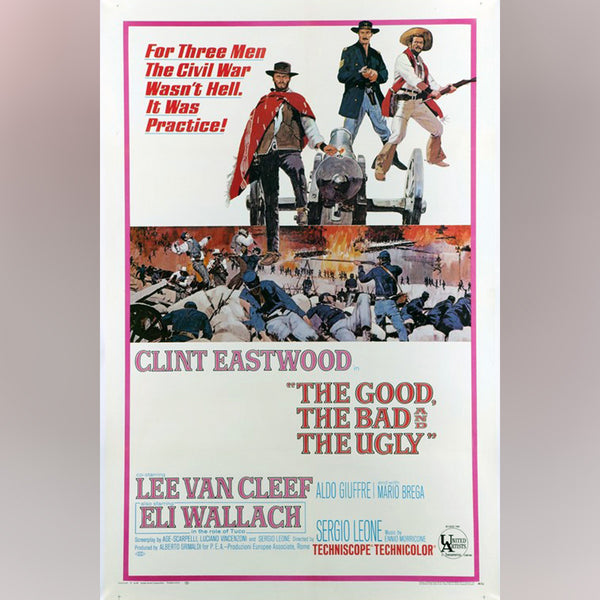 Original Movie Poster of Good, The Bad And The Ugly, The (1966)