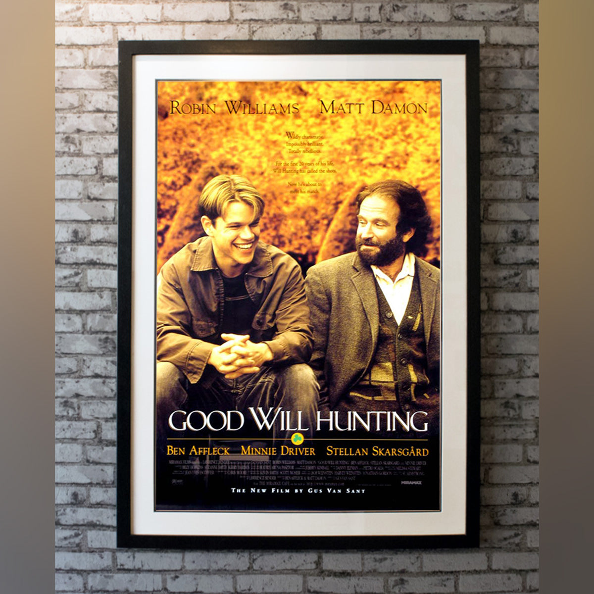 Original Movie Poster of Good Will Hunting (1997)