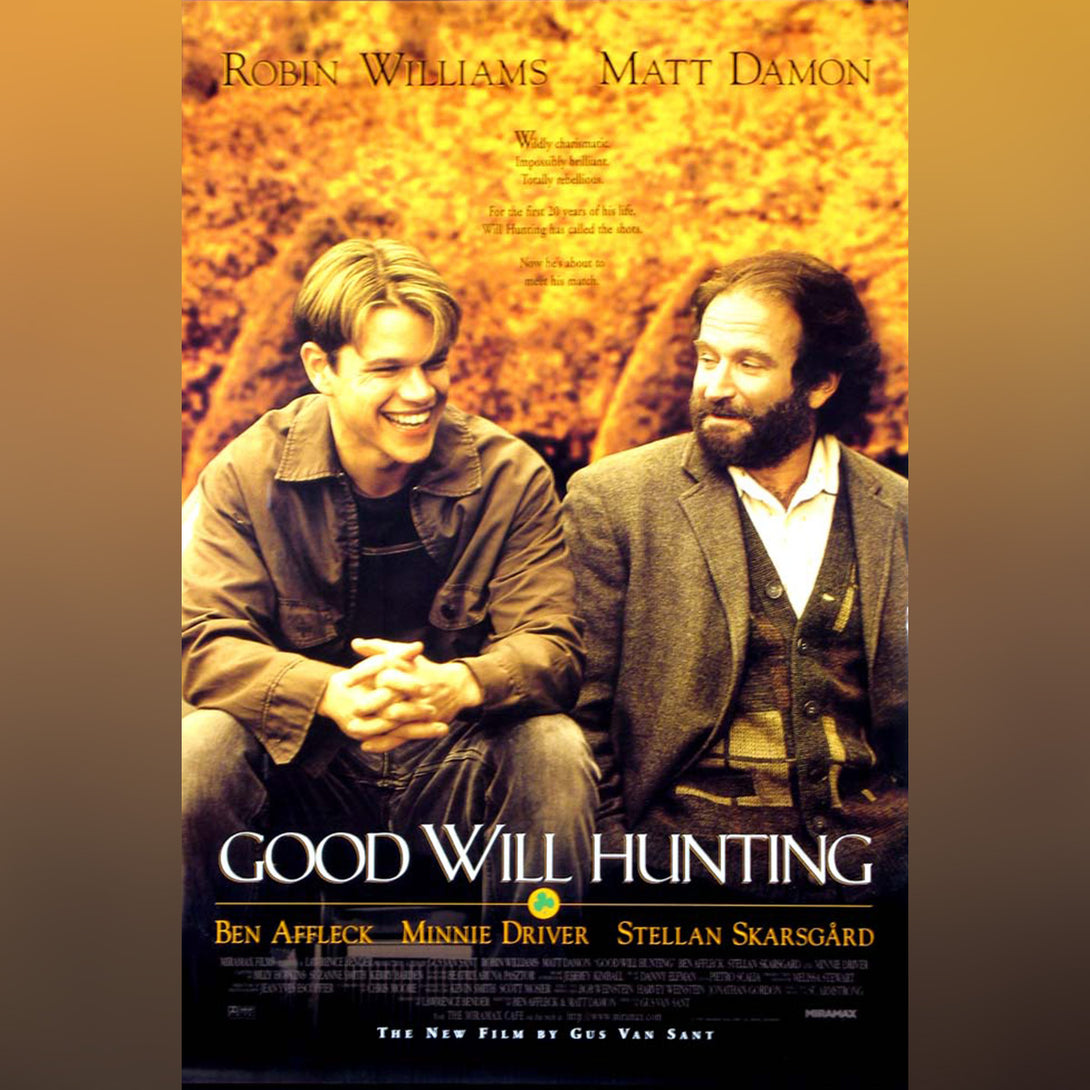 Original Movie Poster of Good Will Hunting (1997)