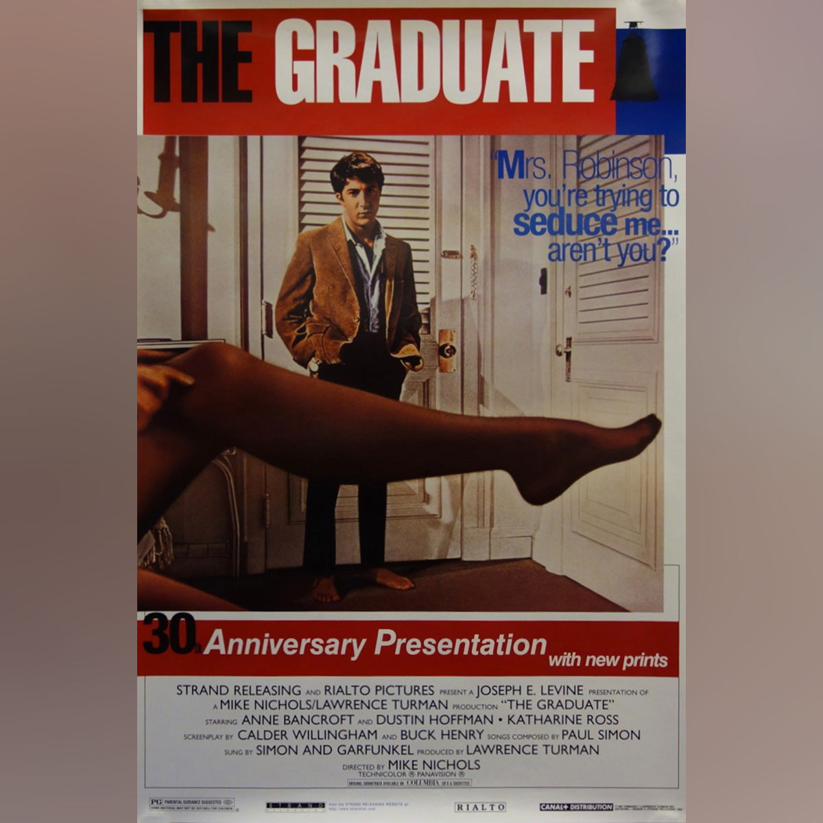 Original Movie Poster of Graduate, The (1997R)