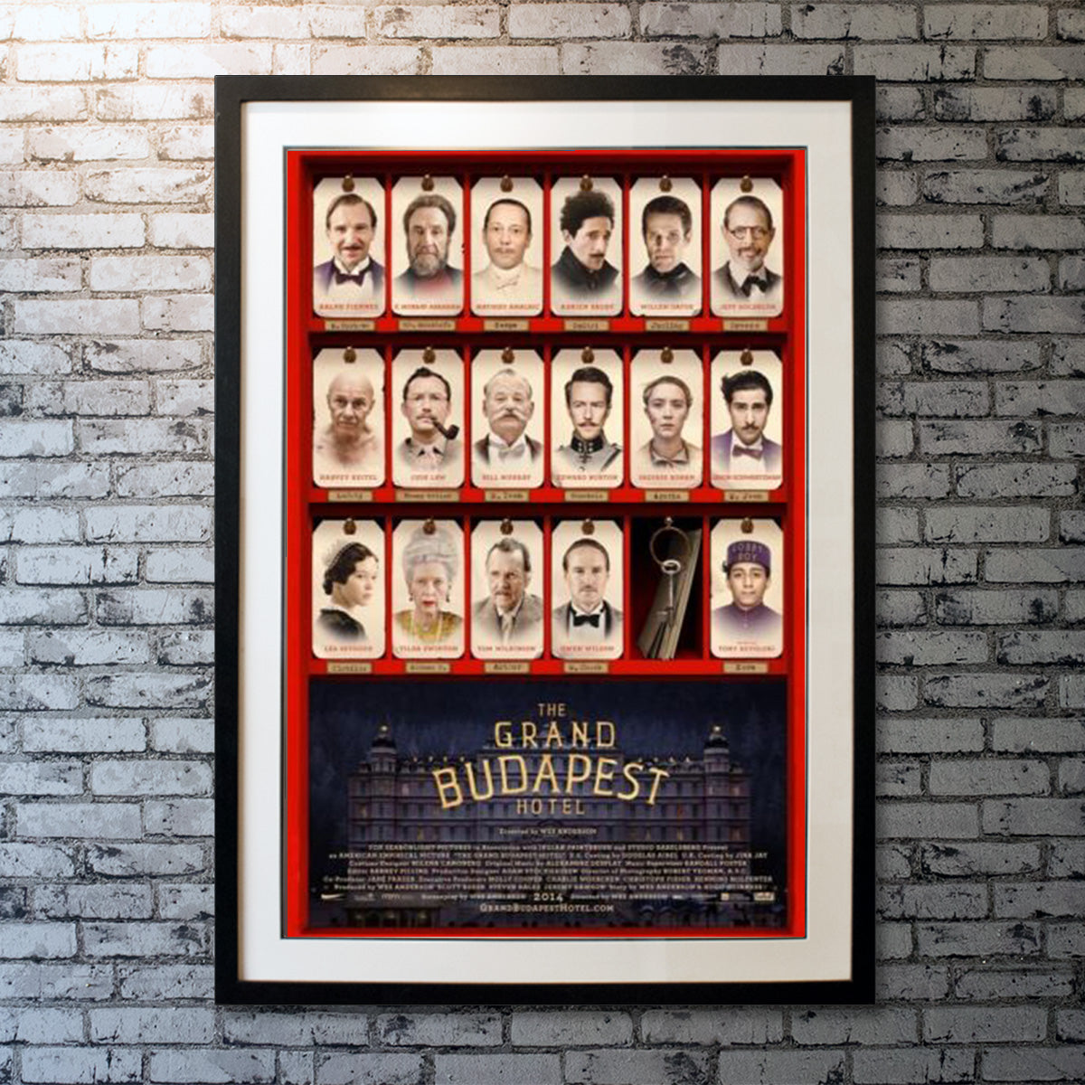 Original Movie Poster of Grand Budapest Hotel, The (2014)