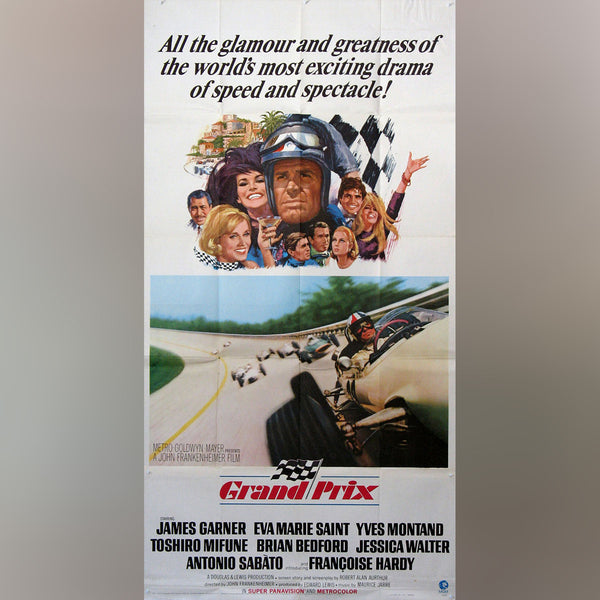 Original Movie Poster of Grand Prix (1966)