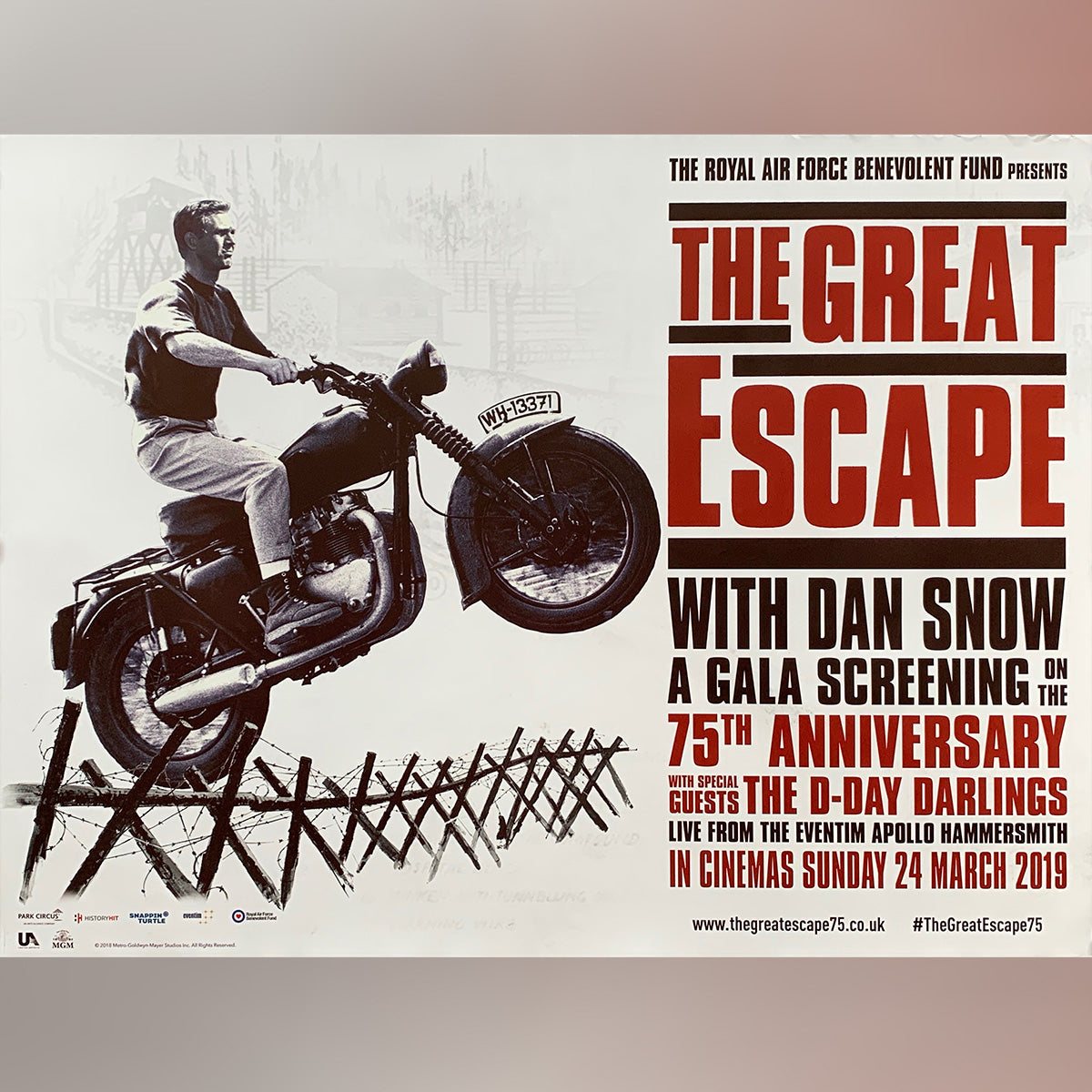 Original Movie Poster of Great Escape, The (2019R)