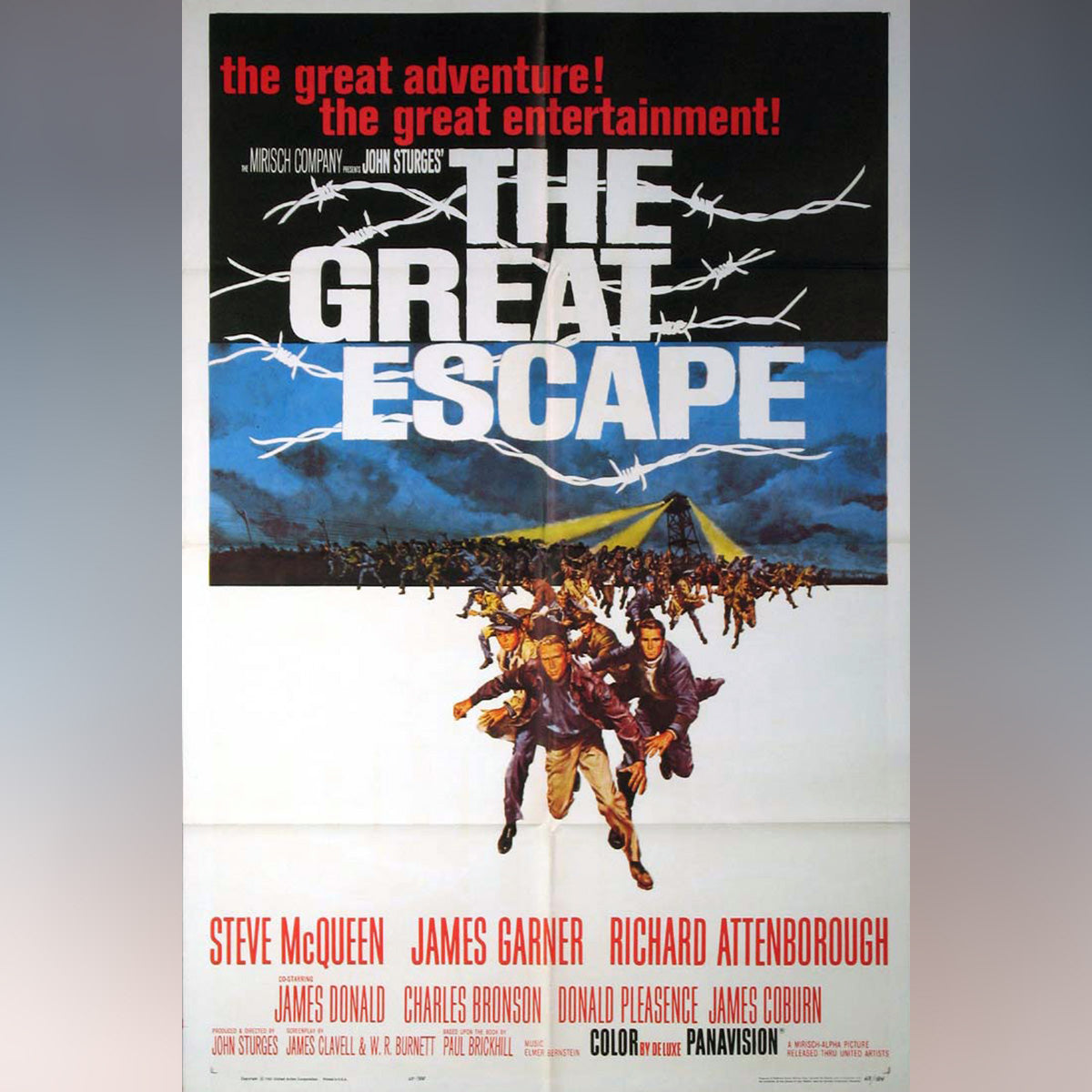 Original Movie Poster of Great Escape, The (1963)