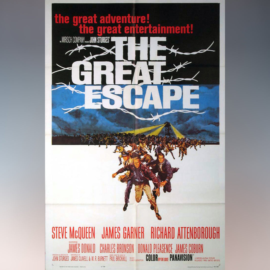 Original Movie Poster of Great Escape, The (1963)