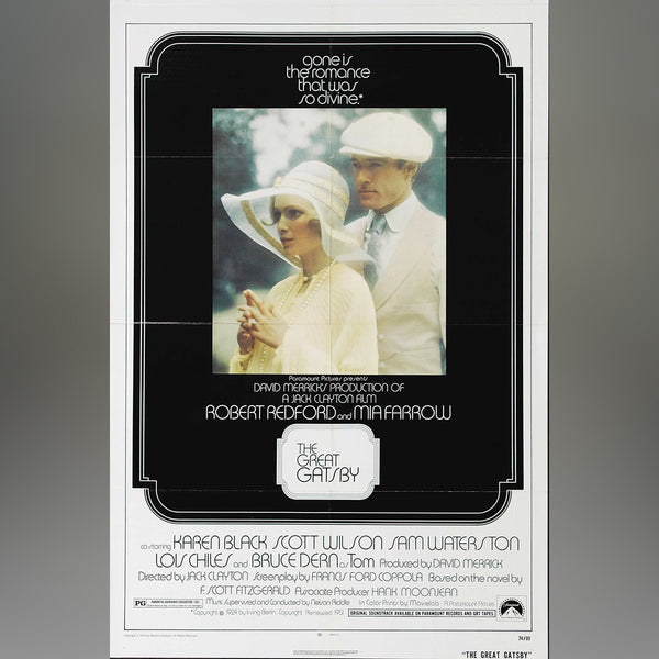 Original Movie Poster of Great Gatsby, The (1974)