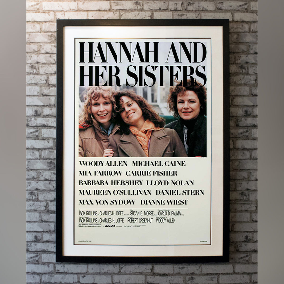 Original Movie Poster of Hannah And Her Sisters (1986)