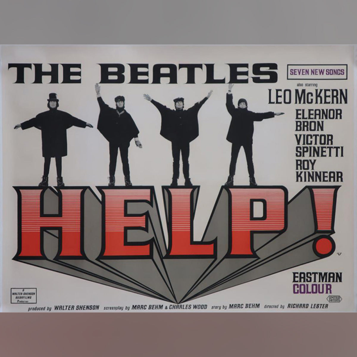 Original Movie Poster of Help! (1965)