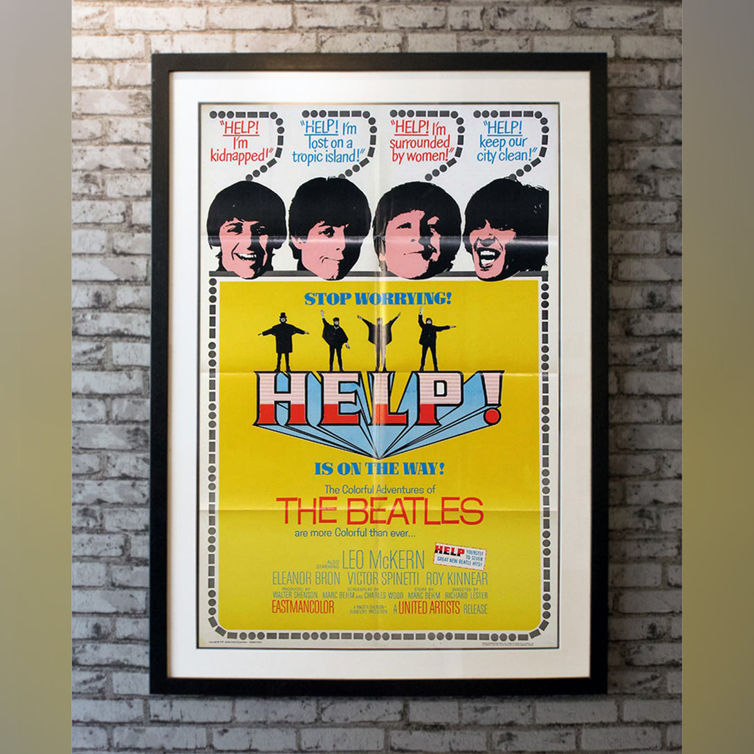 Original Movie Poster of Help! (1965)