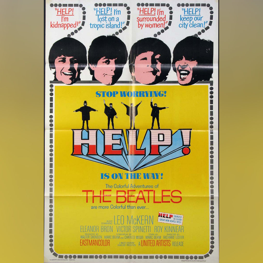 Original Movie Poster of Help! (1965)