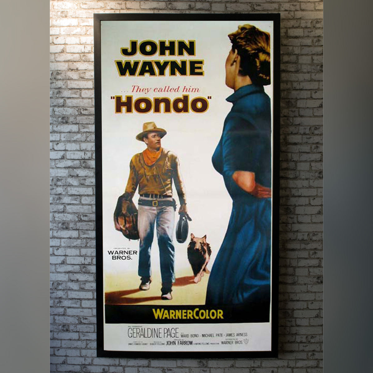 Original Movie Poster of Hondo (1953)