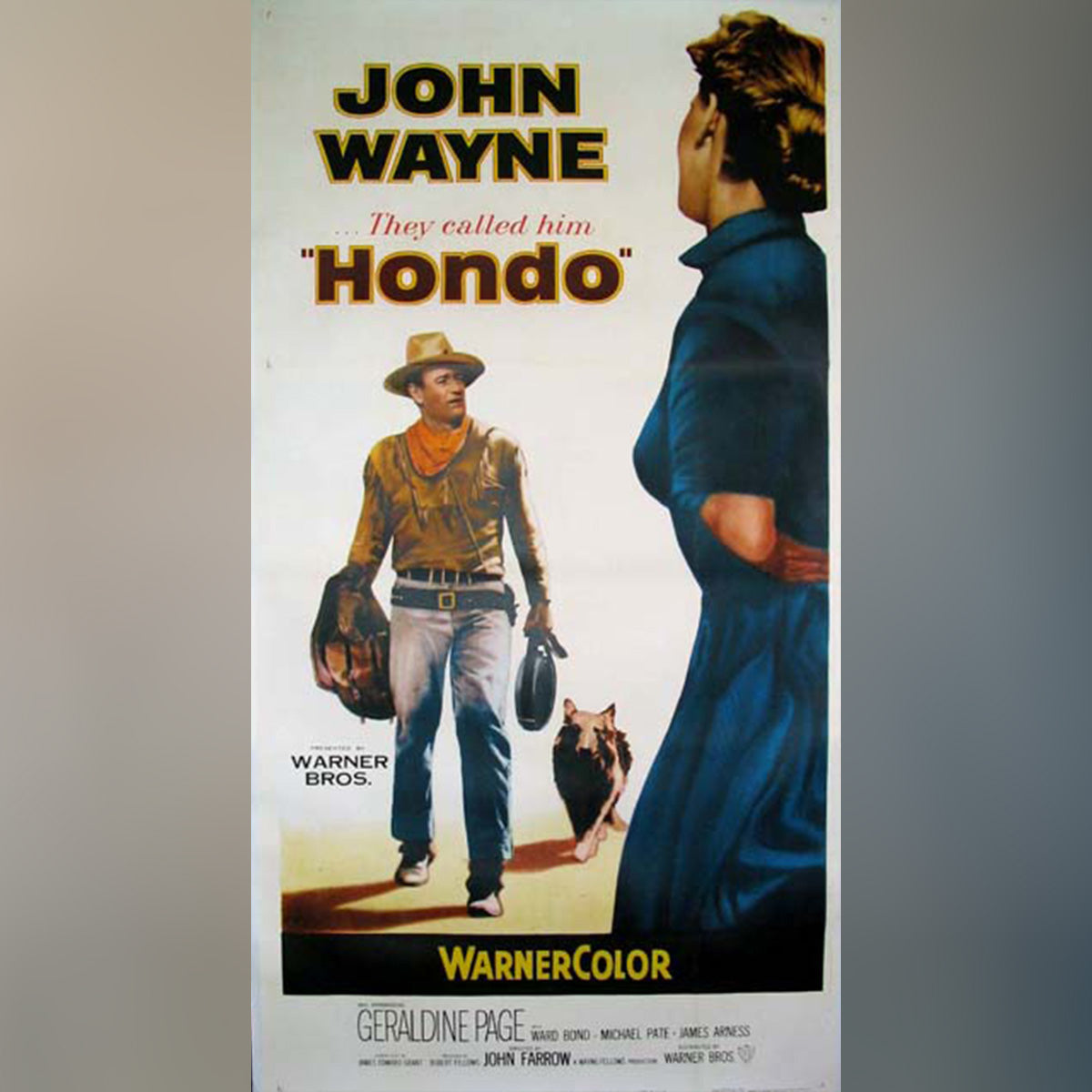 Original Movie Poster of Hondo (1953)