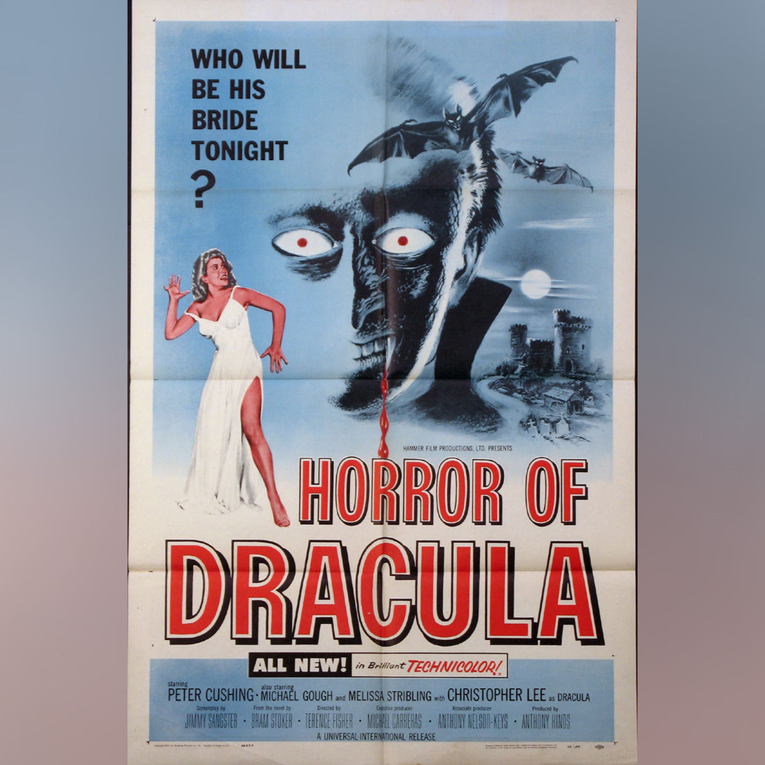 Original Movie Poster of Horror Of Dracula (1958)