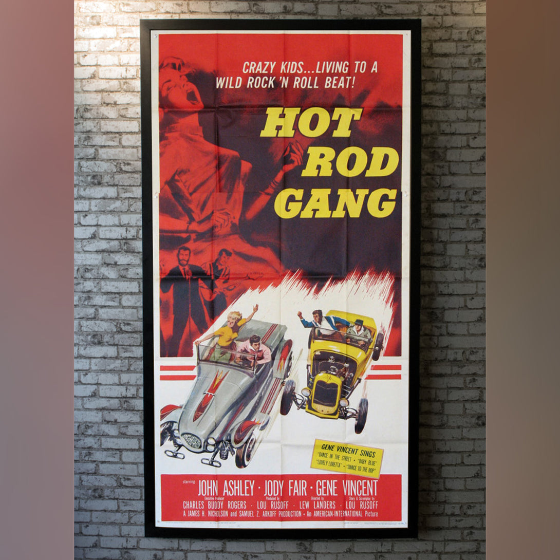 Original Movie Poster of Hot Rod Gang (1958)