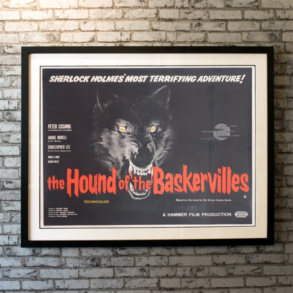 Original Movie Poster of Hound Of The Baskervilles, The (1959)