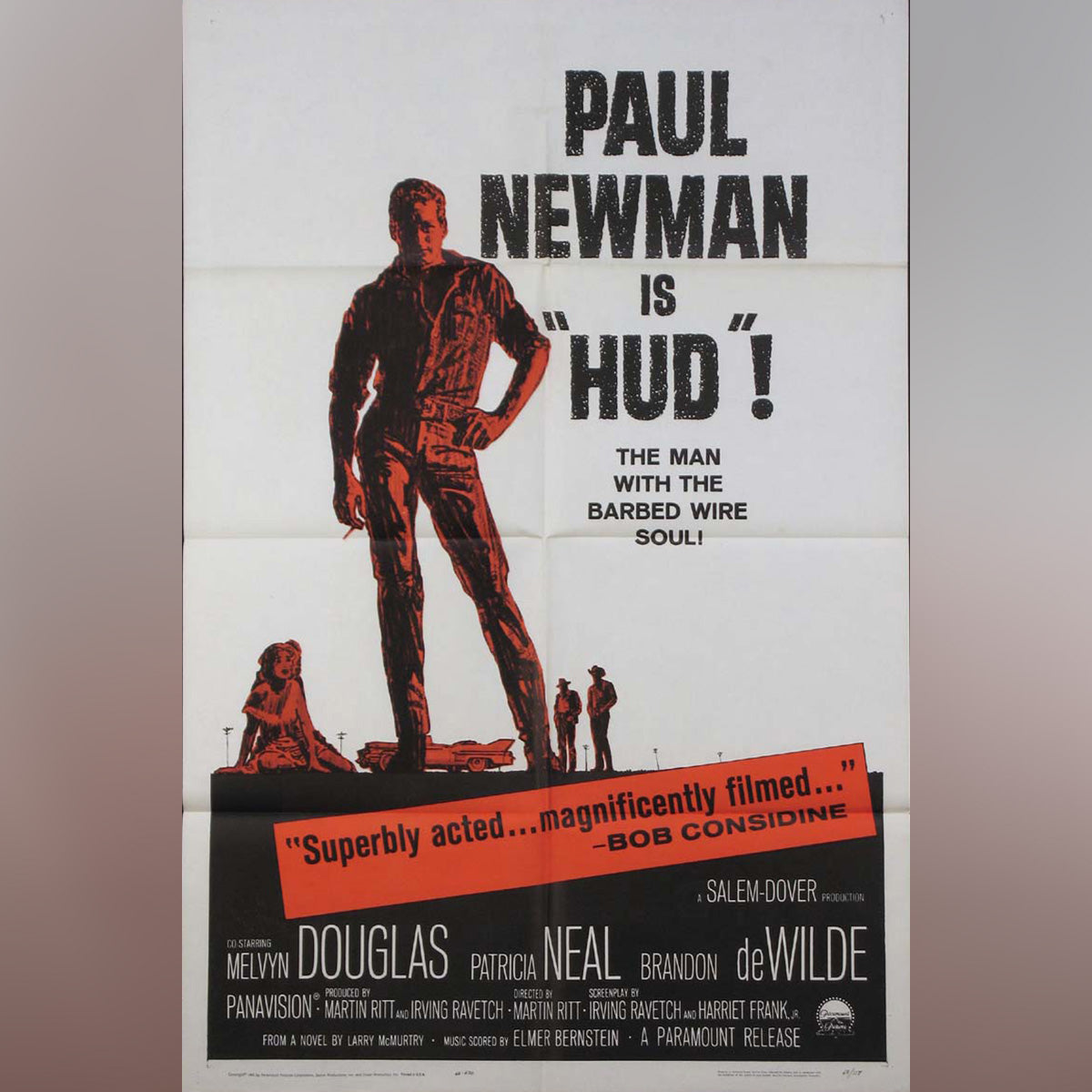 Original Movie Poster of Hud (1963)