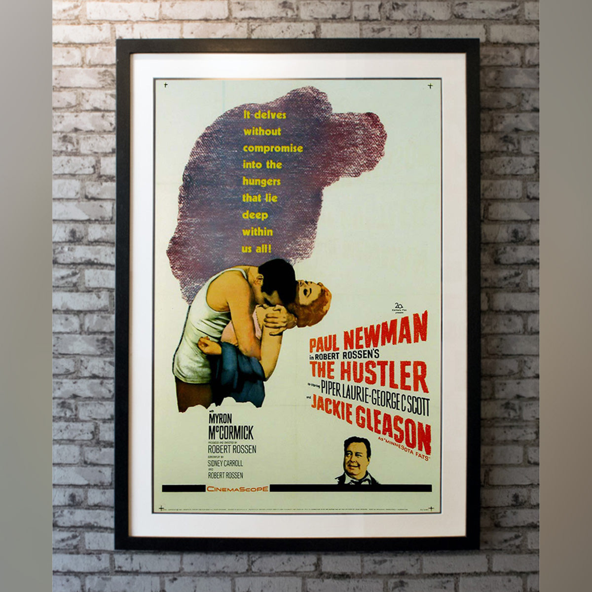 Original Movie Poster of Hustler, The (1961)