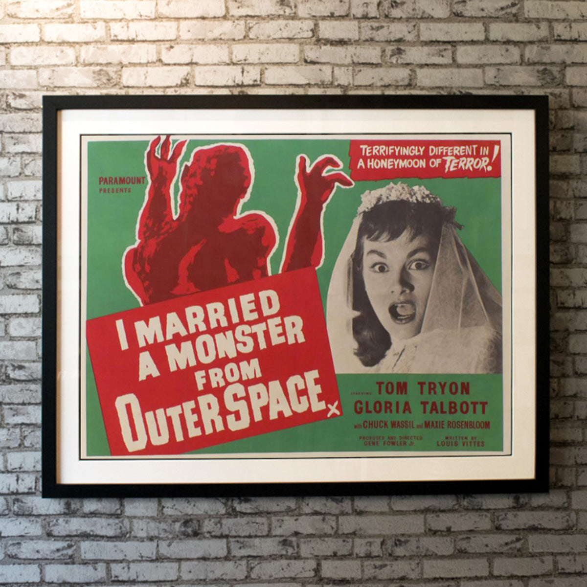 Original Movie Poster of I Married A Monster From Outer Space (1960R)