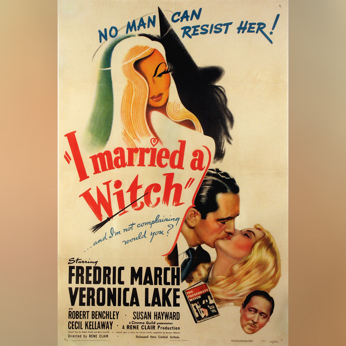 Original Movie Poster of I Married A Witch (1942)