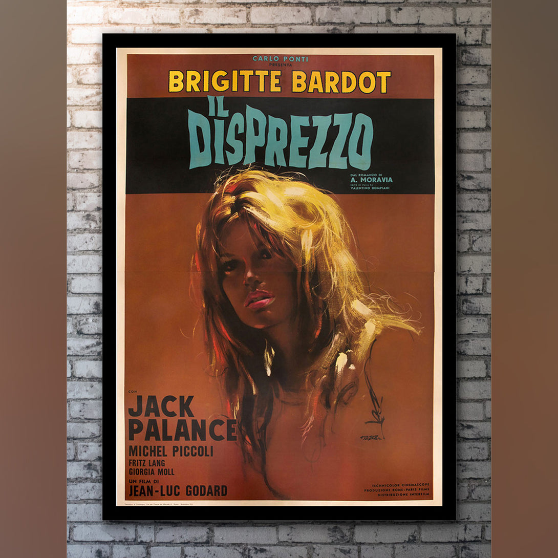 Original Movie Poster of Il Disprezzo / Le Mépris / Contempt (1963)