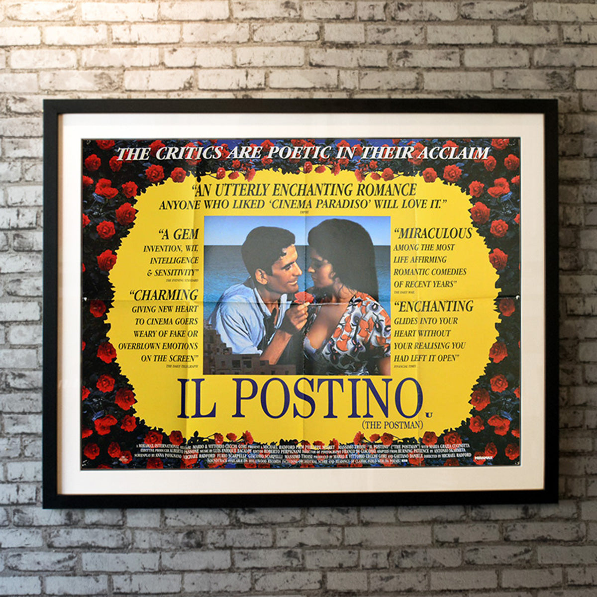 Original Movie Poster of Il Postino: The Postman (1994)