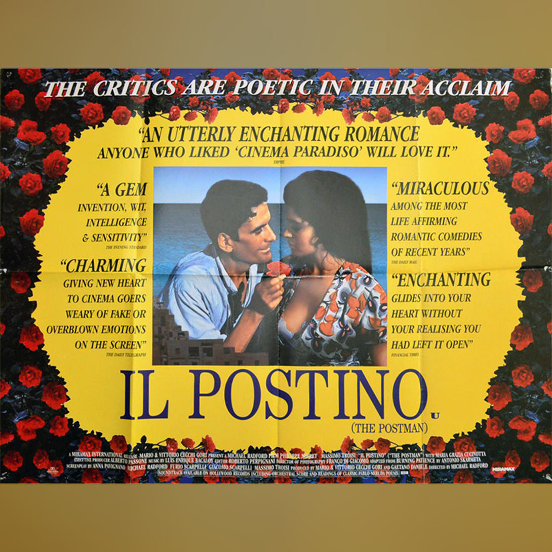 Original Movie Poster of Il Postino: The Postman (1994)