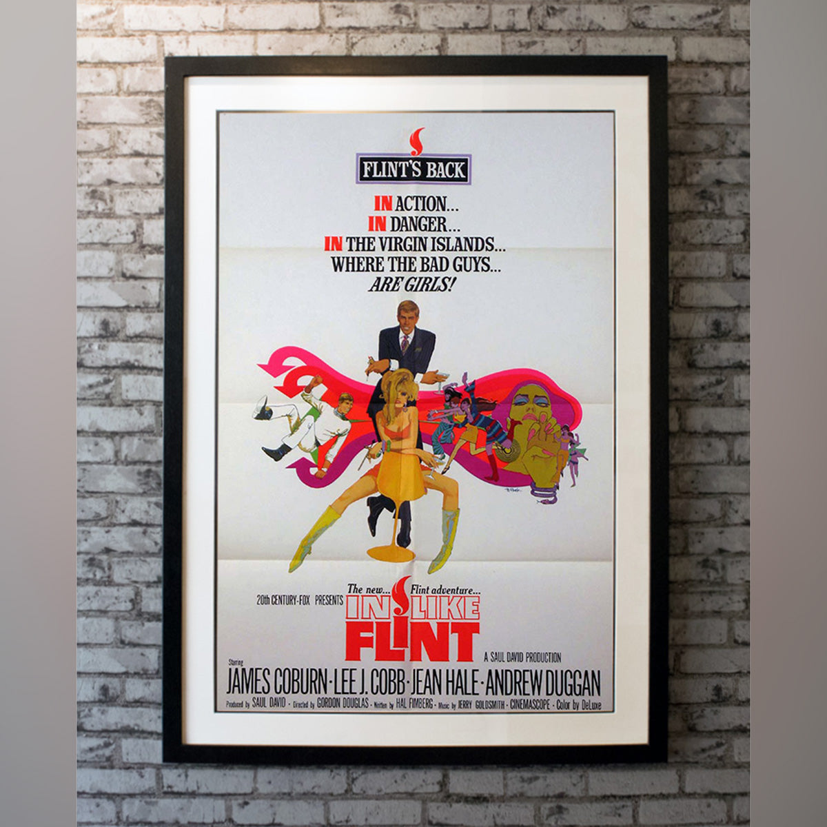 Original Movie Poster of In Like Flint (1967)