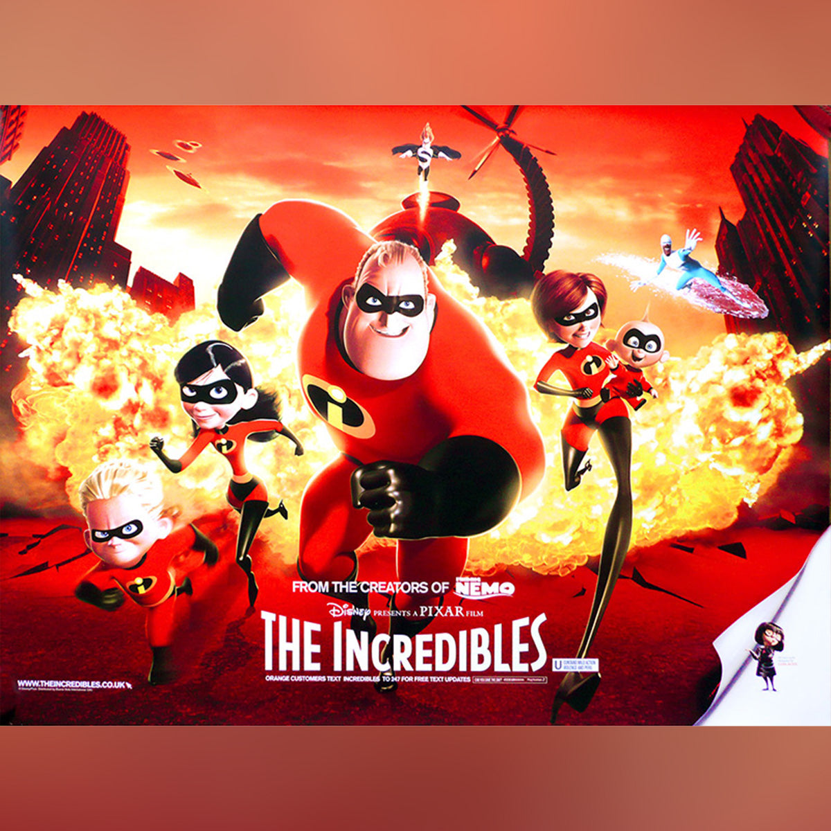 Original Movie Poster of Incredibles, The (2004)