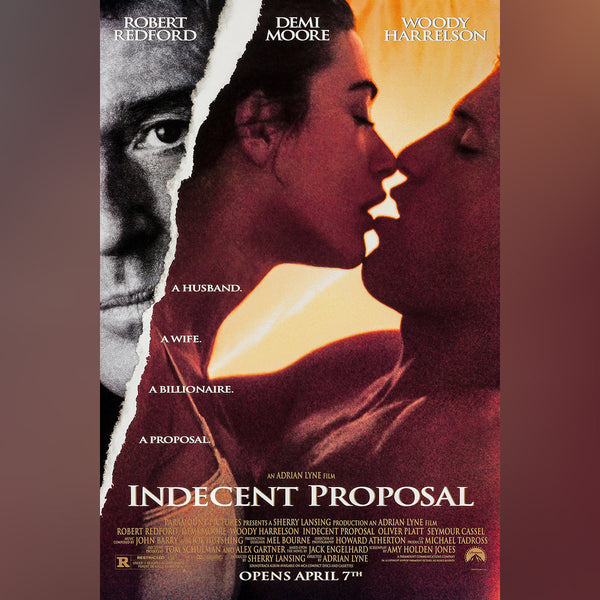 Original Movie Poster of Indecent Proposal (1993)