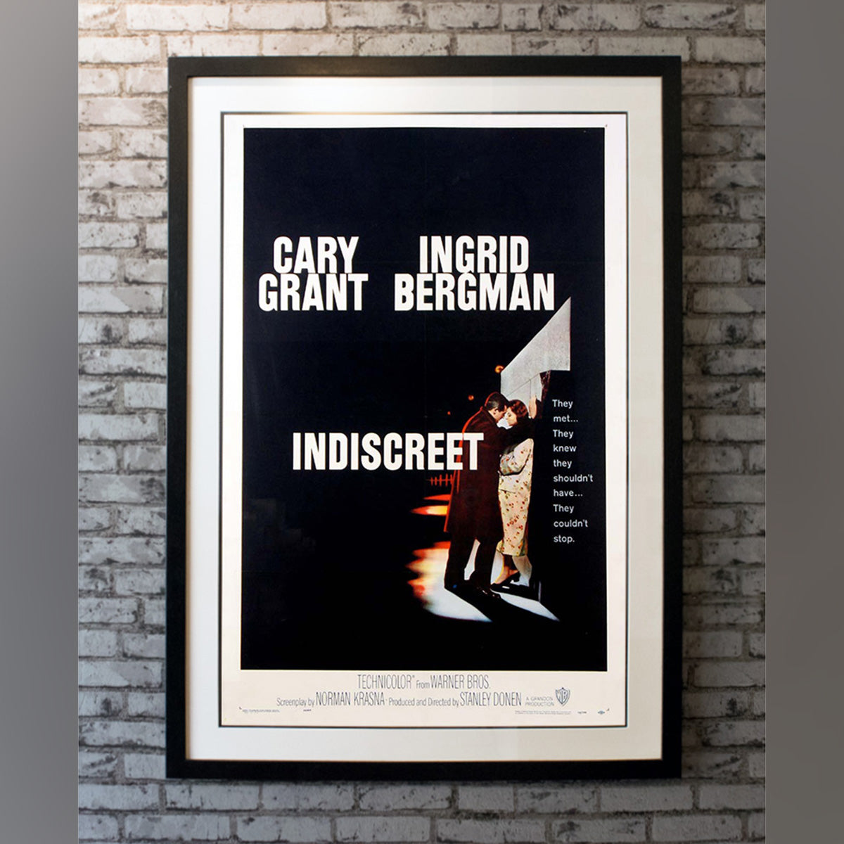 Original Movie Poster of Indiscreet (1958)