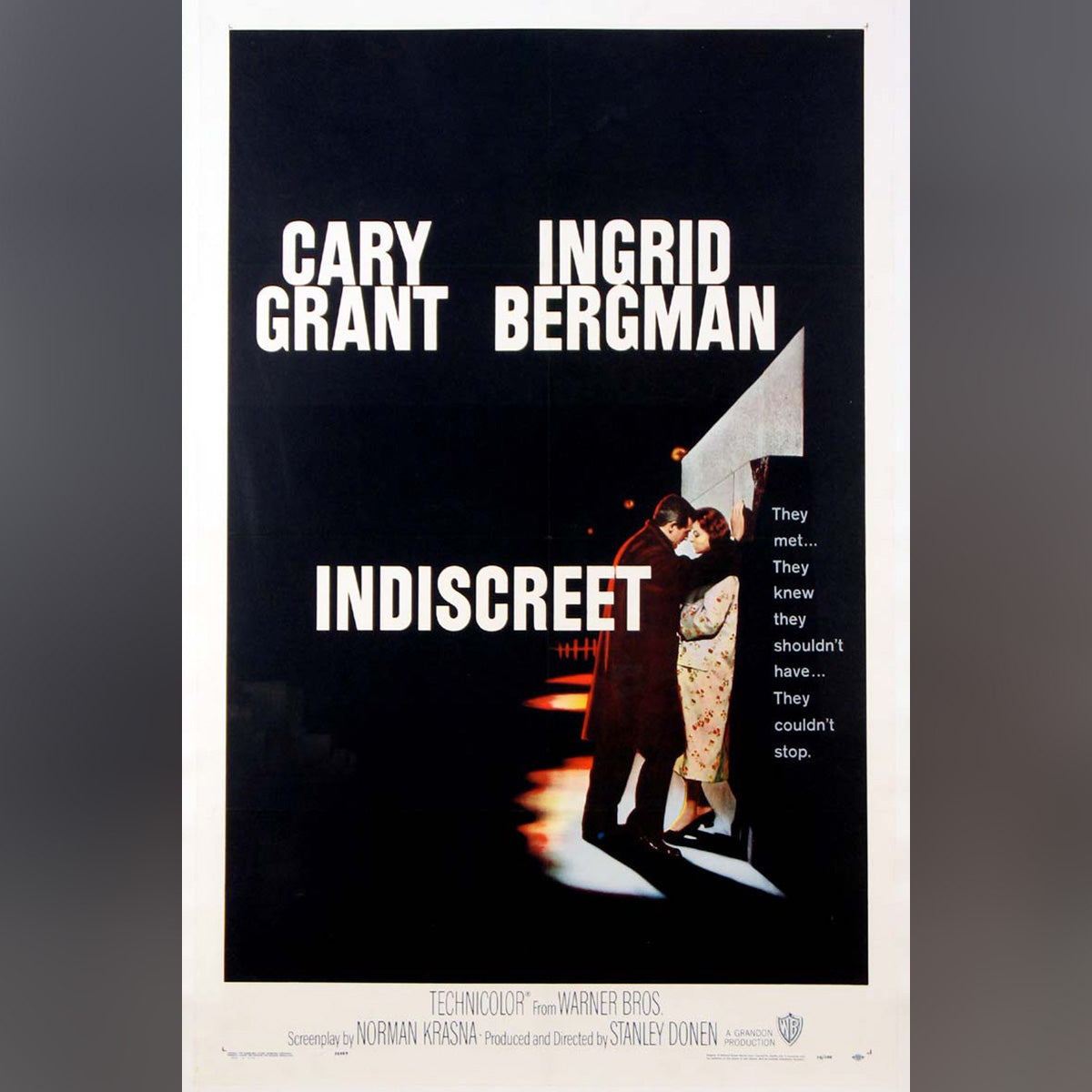 Original Movie Poster of Indiscreet (1958)