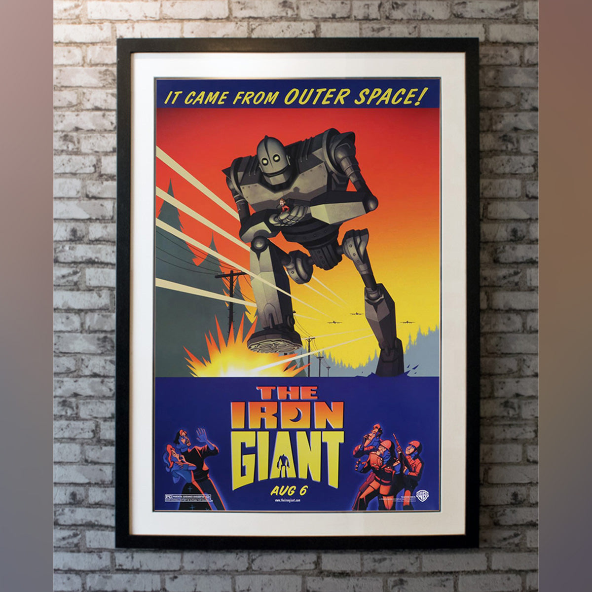 Original Movie Poster of Iron Giant, The (1999)