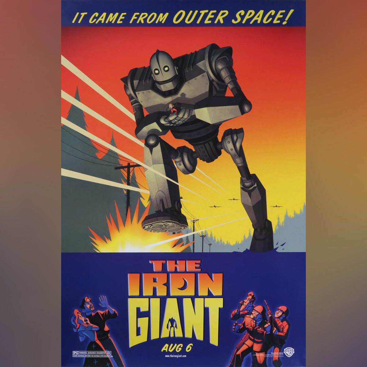 Original Movie Poster of Iron Giant, The (1999)