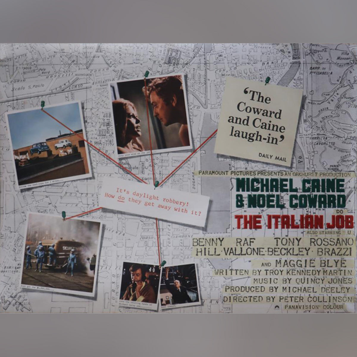 Original Movie Poster of Italian Job, The (1969)