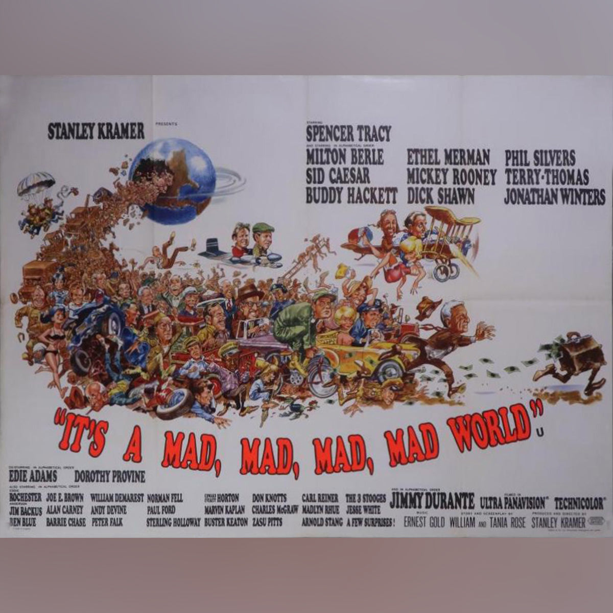 Original Movie Poster of It's A Mad Mad Mad Mad World (1963)
