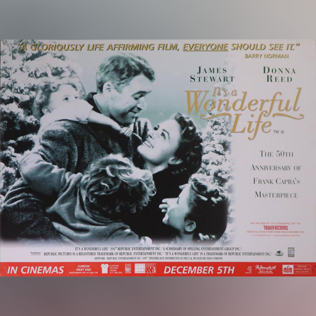 Original Movie Poster of It's A Wonderful Life (1997R)